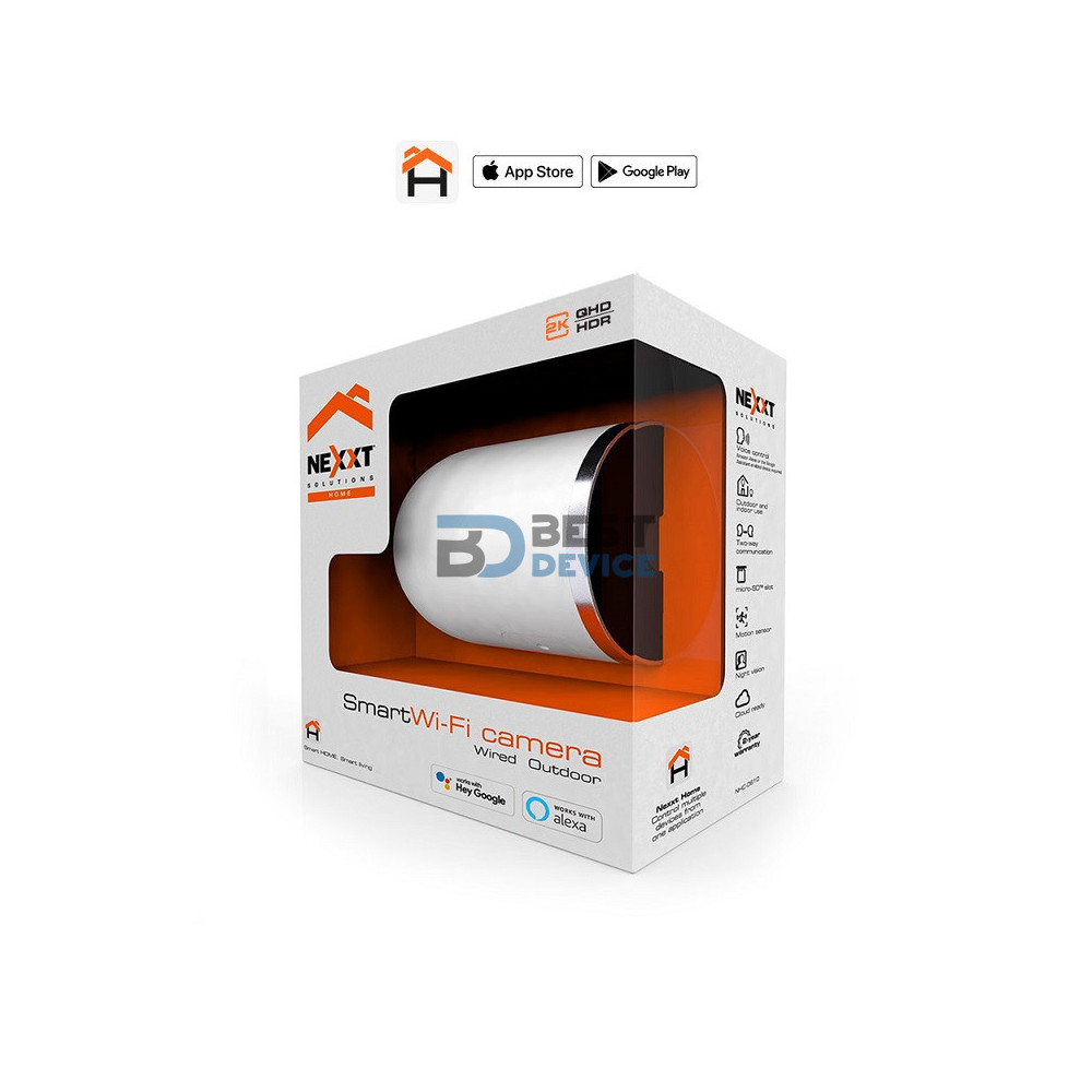 IOT NEXXT CÁMARA 2K QHD OUTDOOR SD/SENS MOV/ NHC-O610 V.3