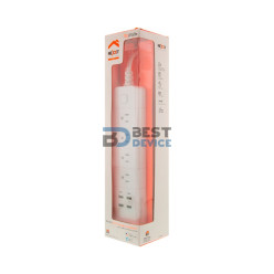 IOT NEXXT FILTRO DE LINEA 4 TOMAS NEMA + 4 USB/15A/1.8M NHP-E610