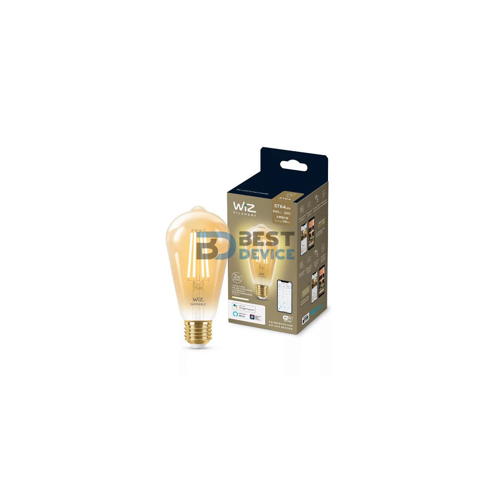 IOT WIZ FOCO FILAMENTO 220V 7W ST64 E27 CALIDA/FRIA (787332)