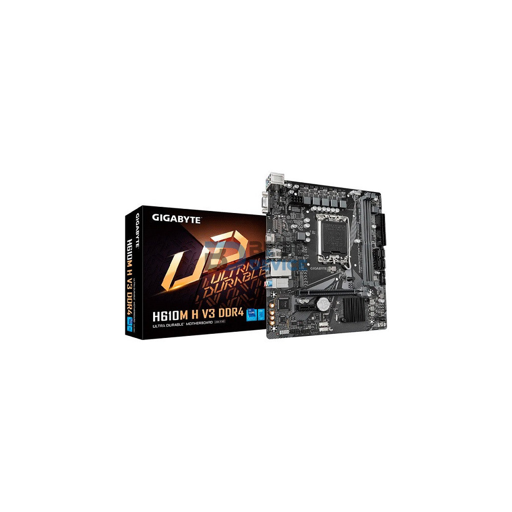 PLACA MADRE GIGABYTE 1700 H610M H V3 DDR4 V/S/R/HDMI/M2/USB3.2/MATX