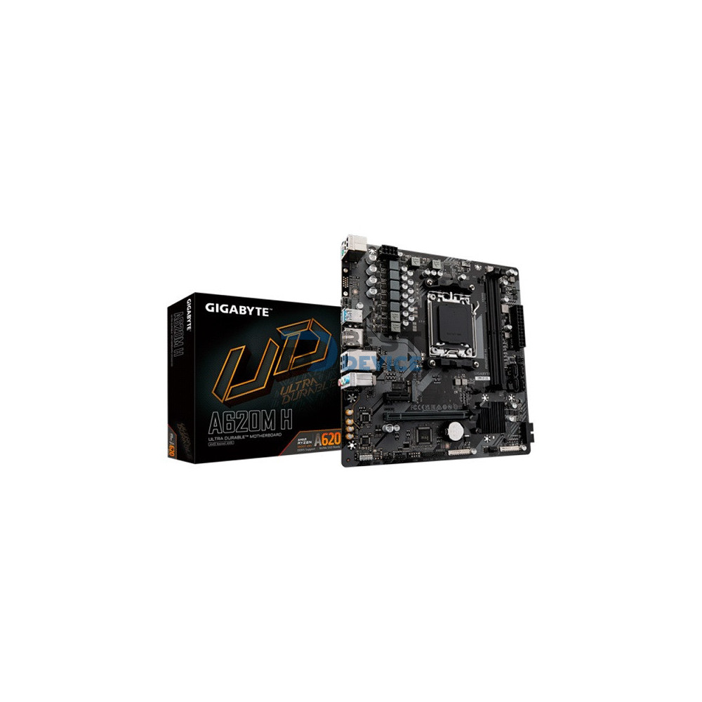PLACA MADRE GIGABYTE AM5 A620M H DDR5 S/R/HDMI/DP/M2/USB3.2/MATX