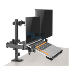 SOPORTE FTX PARA 1 MONITOR 17" A 32" Y 1 NOTEBOOK 14" A 15.6" FTX66-C024ML