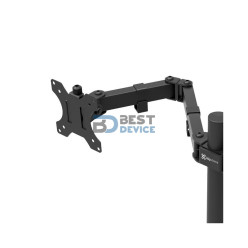 SOPORTE KLIP XTREME PARA 2 MONITORES 13" A 32" KPM-310 8KG/ART/INCL 90/GIR/NEG