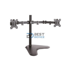 SOPORTE KLIP XTREME PARA 2 MONITORES 13" A 32" KPM-311 8KG/INC90/GIR180