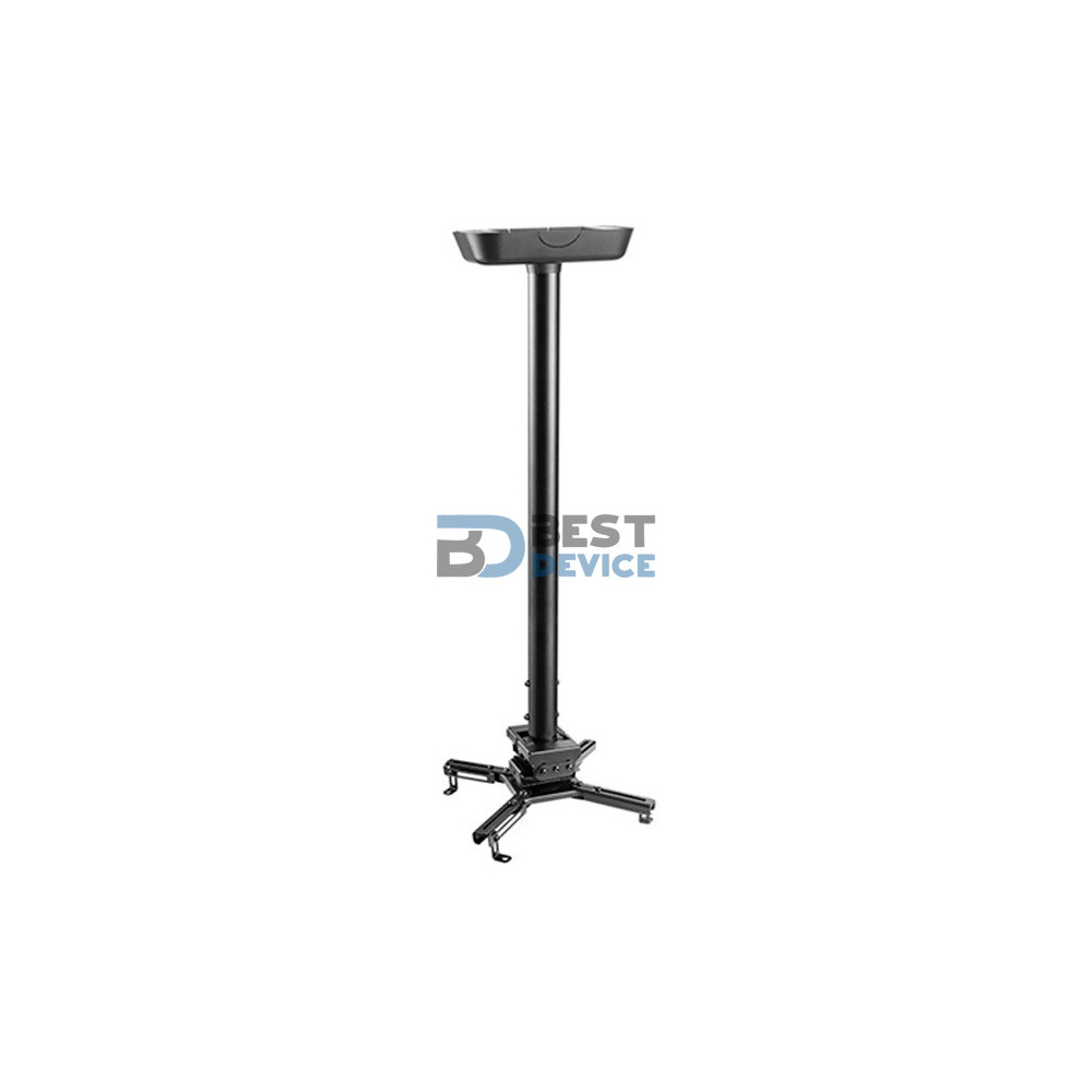 SOPORTE PARA PROYECTOR FTX FTX-20-02L NEGRO PARA MONTAJE EN TECHO
