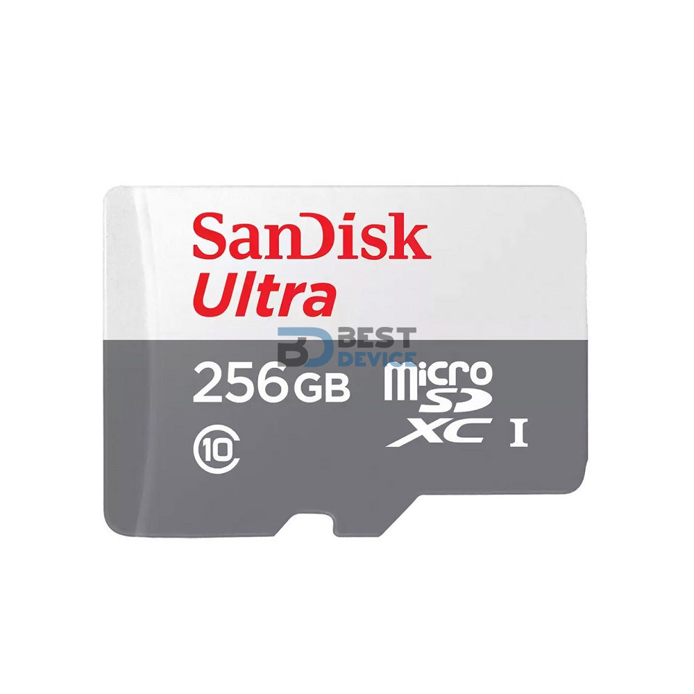 MEMORIA SANDISK MICRO SD ULTRA C10 256GB MEMORIA SANDISK MICRO SD ULTRA C10 256GB