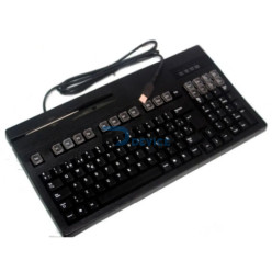 TECLADO UNITECH K2714SU-B NEGRO USB