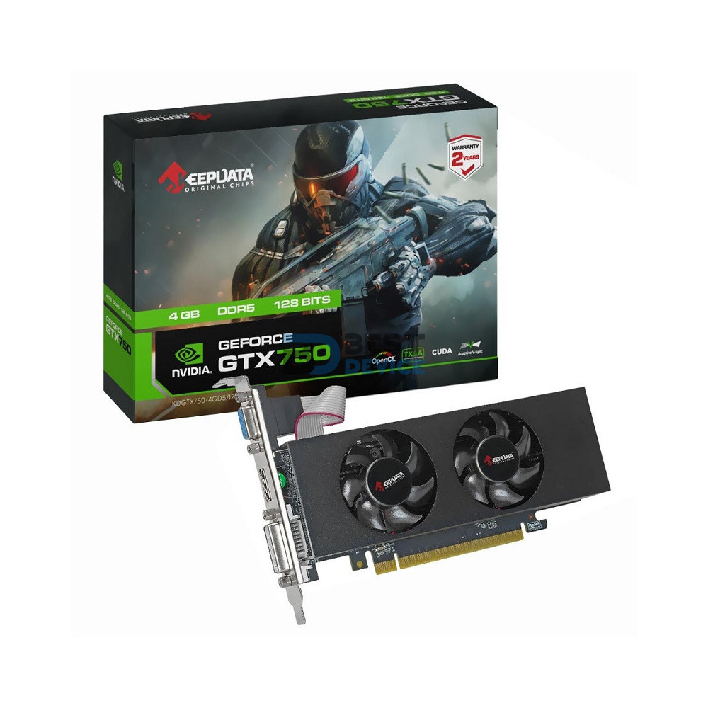 TARJETA GRÁFICA KEEPDATA GTX750 4GB D5 128B KDGTX750-4GD5/128 TARJETA GRÁFICA KEEPDATA GTX750 4GB D5 128B KDGTX750-4GD5/128