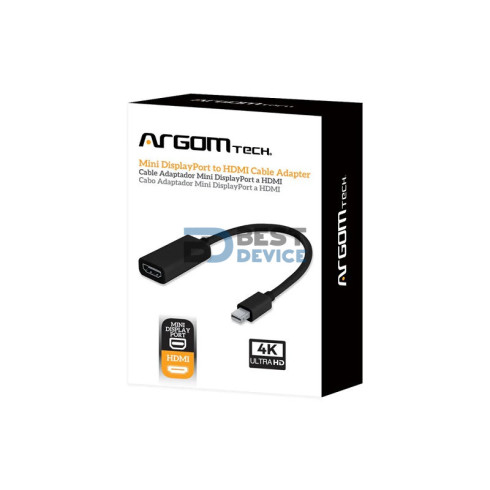 CABLE ADAPTADOR ARGOMTECH ARG-CB-0042 MINI DISPLAY PORT-H