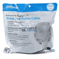 CABLE POWER DAHUA PFM942I-20 CCTV VIDEO 20M C/CONECTO