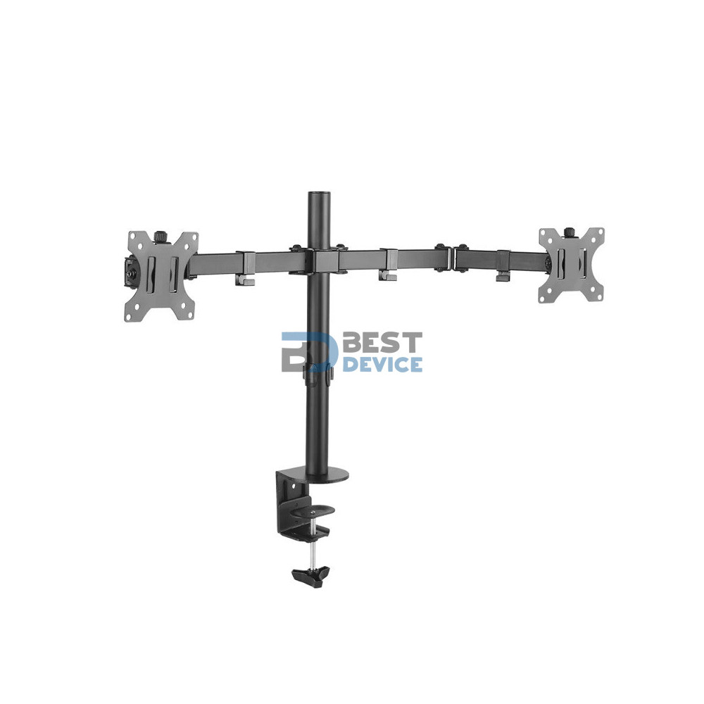 SOPORTE ARGOMTECH DE ESCRITORIO PARA DOS MONITORES 32" ARG-BR-1602 SOPORTE ARGOMTECH DE ESCRITORIO PARA DOS MONITORES 32" ARG-BR-1602