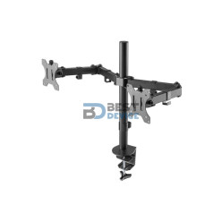 SOPORTE ARGOMTECH DE ESCRITORIO PARA DOS MONITORES 32" ARG-BR-1602