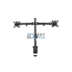 SOPORTE ARGOMTECH DE ESCRITORIO PARA DOS MONITORES 32" ARG-BR-1602