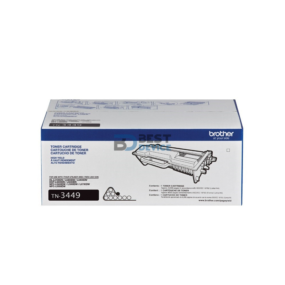 TONER BROTHER TN-3449 NEGRO MFC-L5800 TONER BROTHER TN-3449 NEGRO MFC-L5800