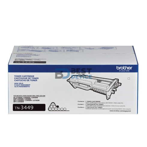 TONER BROTHER TN-3449 NEGRO MFC-L5800