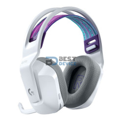 AURICULAR GAMER LOGITECH 981-000882 G733 LIGHTSPEED BLANCO WIR