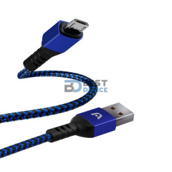 CABLE ARGOMTECH ARG-CB-0021BL MICRO USB TO USB 1.8M AZUL