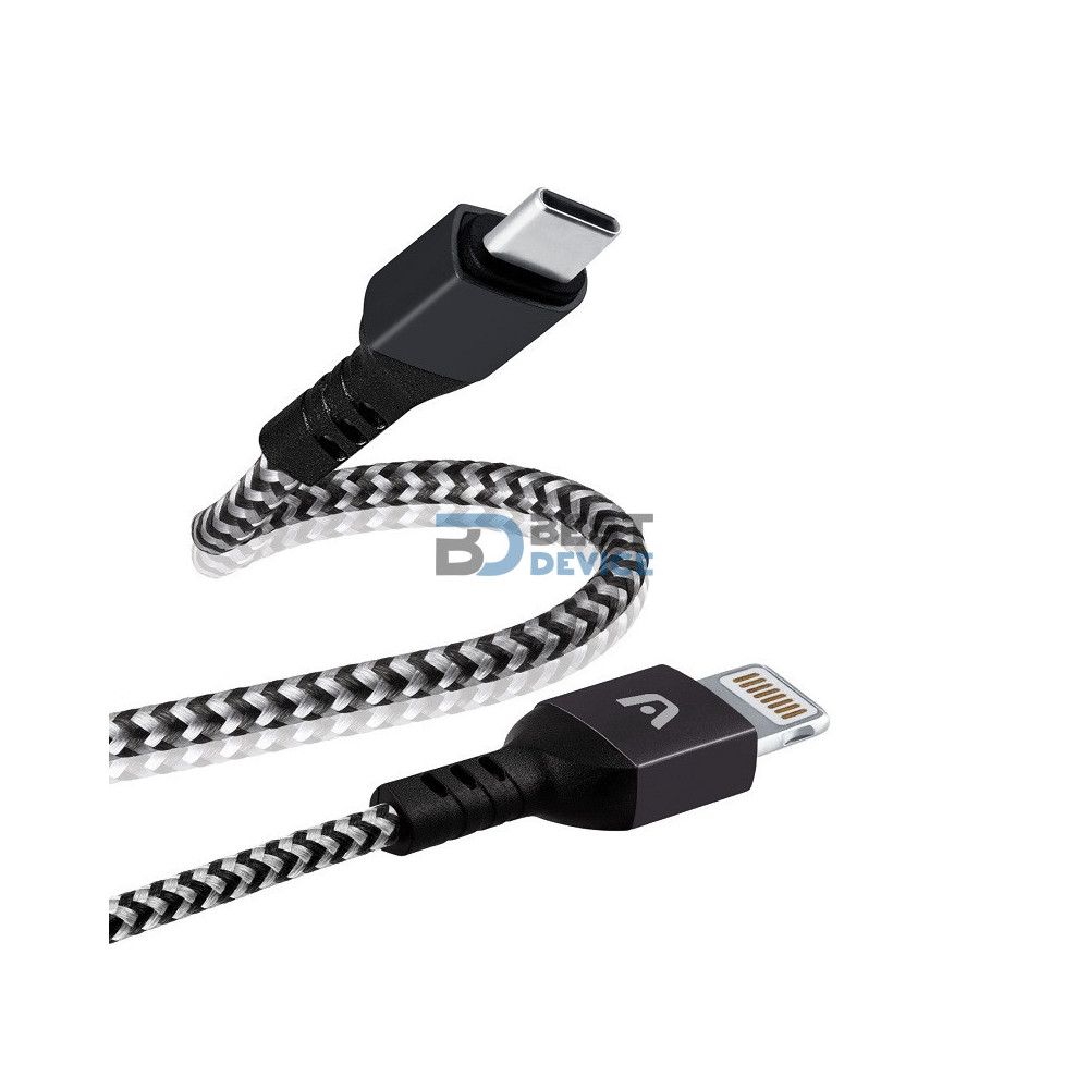 CABLE ARGOMTECH ARG-CB-0024BK LIGHTNING TYPE C 18W 1.8M CABLE ARGOMTECH ARG-CB-0024BK LIGHTNING TYPE C 18W 1.8M