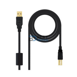CABLE ARGOMTECH ARG-CB-0036 USB A-B 2 MTS