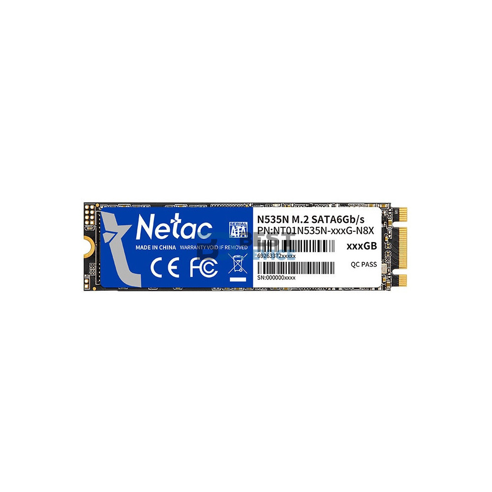 SSD 2 TB NETAC N535N M.2 2280 SATAIII SSD 2 TB NETAC N535N M.2 2280 SATAIII