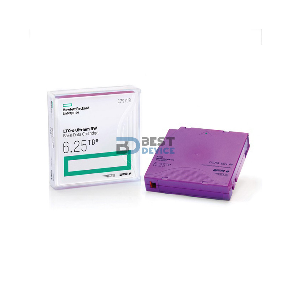 CINTA BACKUP HPE LTO-6 ULTRIUM 6.25TB MP RW (C7976A) CINTA BACKUP HPE LTO-6 ULTRIUM 6.25TB MP RW (C7976A)