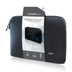 MALETIN ARGOMTECH ARG-SL-0014B 14" ANTI SHOCK NEGRA
