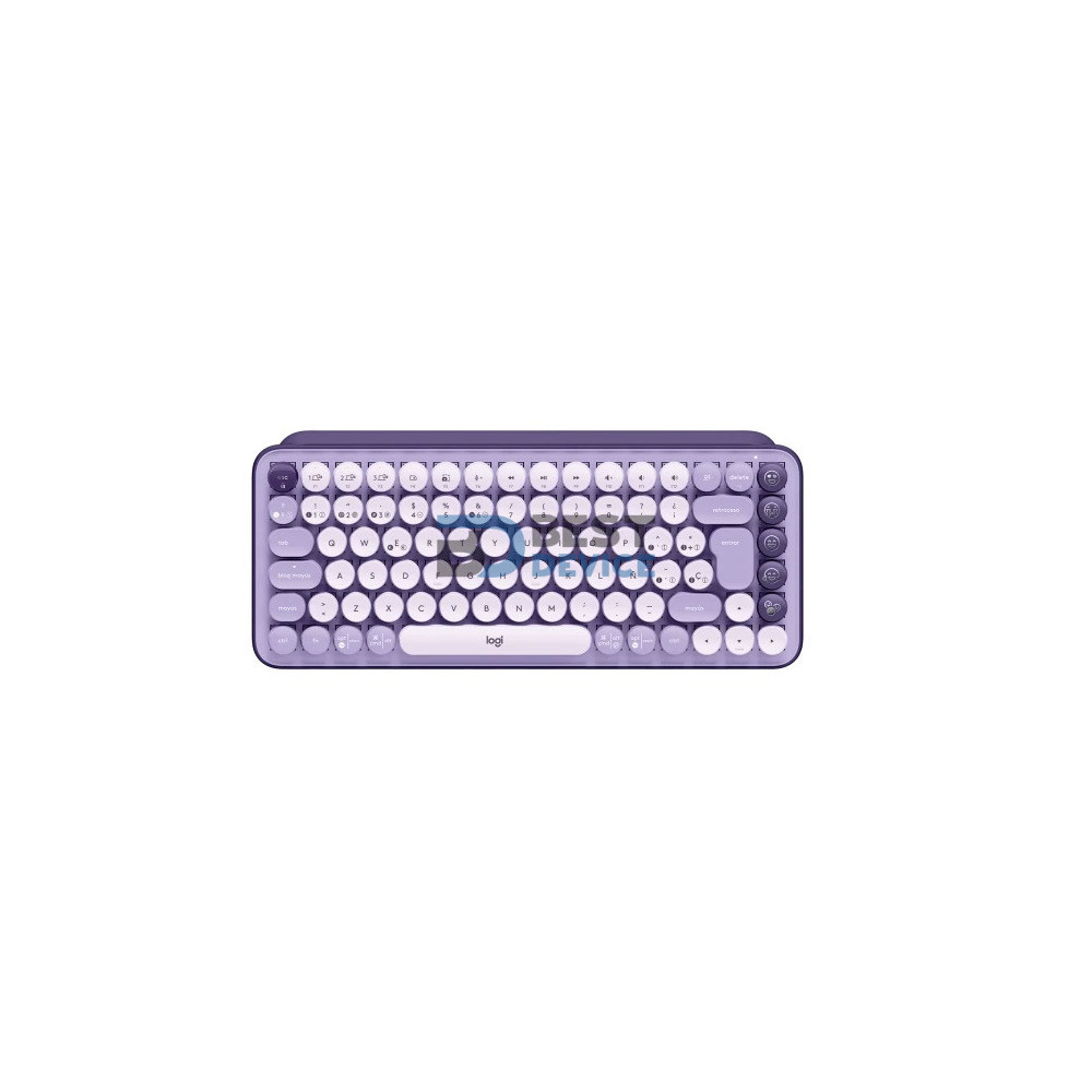 TECLADO LOGITECH 920-010714 POP MECANICAL WIR LILA/VE TECLADO LOGITECH 920-010714 POP MECANICAL WIR LILA/VE