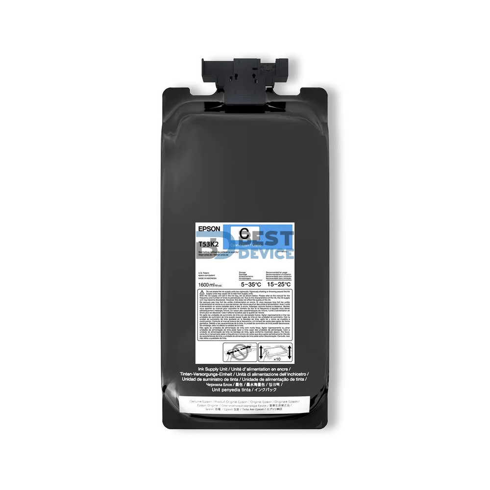 TINTA EPSON F6470 T53K220 CYAN ULTRACHROME 2 X 1 TINTA EPSON F6470 T53K220 CYAN ULTRACHROME 2 X 1