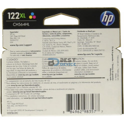TINTA HP CH564HL 122XL COLOR