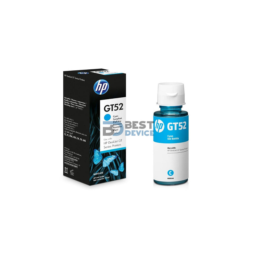 TINTA HP GT52 M0H54AL CYAN TINTA HP GT52 M0H54AL CYAN