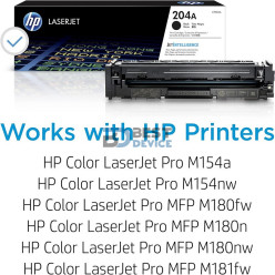 TONER HP CF510A (204A) M180NW NEGRO