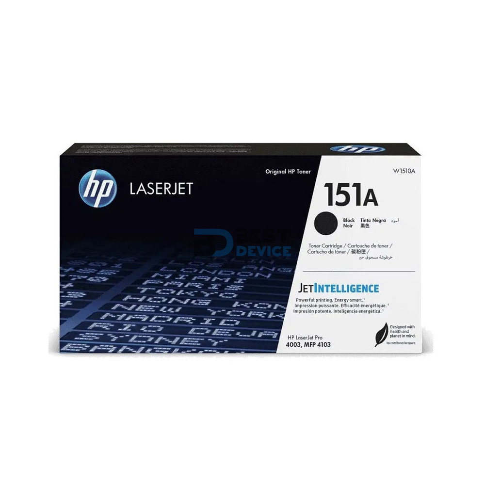 TONER HP W1510A (151A) NEGRO TONER HP W1510A (151A) NEGRO