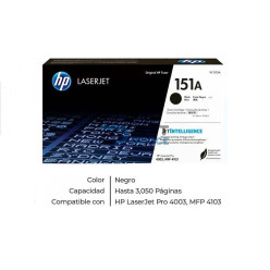 TONER HP W1510A (151A) NEGRO