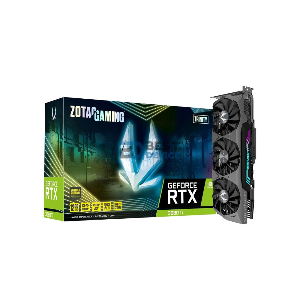 TARJETA GRÁFICA ZOTAC RTX3080TI TRINITY 12GB GDDR6X 384BIT TARJETA GRÁFICA ZOTAC RTX3080TI TRINITY 12GB GDDR6X 384BIT