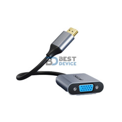 ADAPTADOR FTX FTX-C160-PU31-HMVGA1-S0.15 HDMI(M)-VGA(H) FHD/60HZ/GRIS