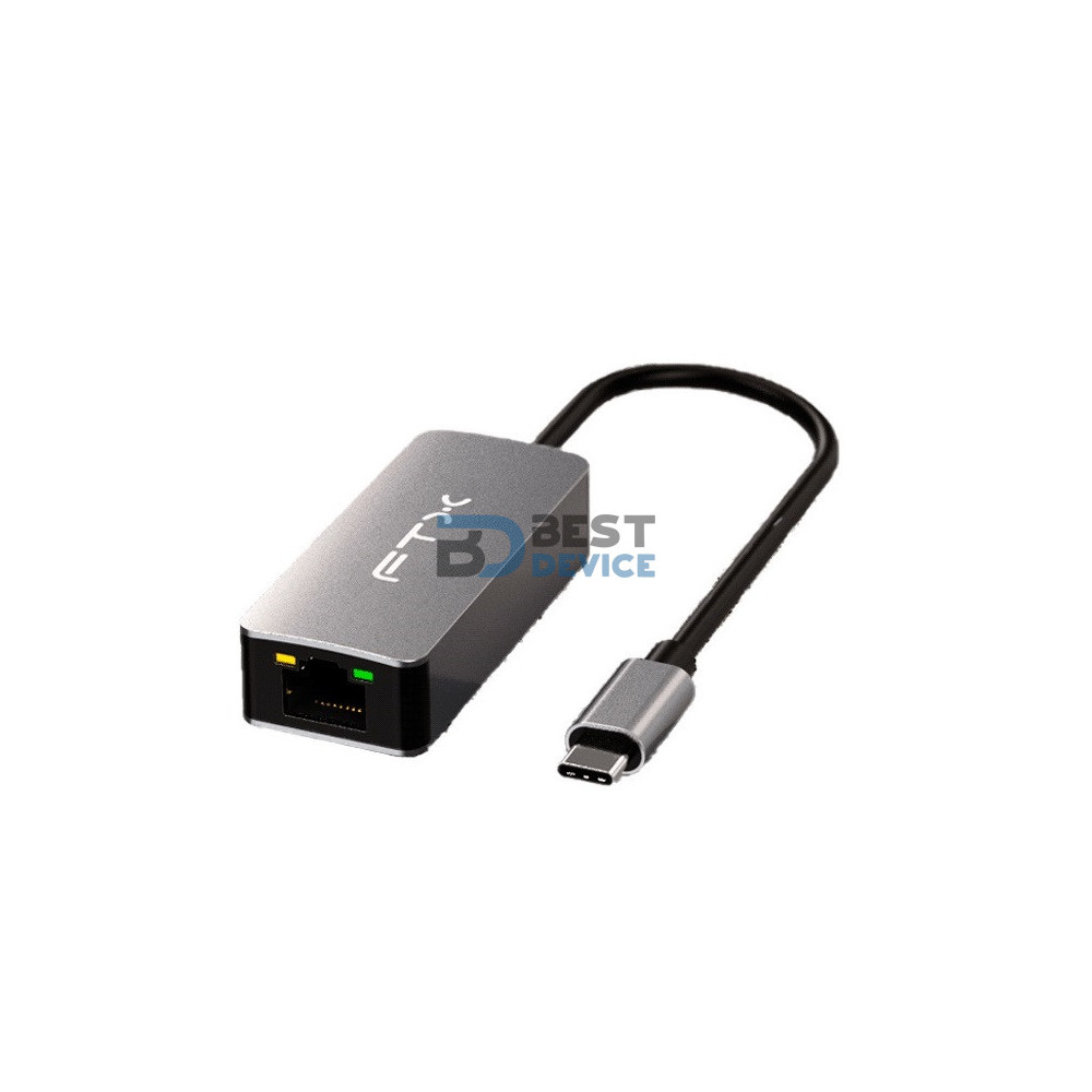 ADAPTADOR FTX FTX-CML2500-AG USB-C 3.1/RJ45 2.5GBPS/GRIS ADAPTADOR FTX FTX-CML2500-AG USB-C 3.1/RJ45 2.5GBPS/GRIS