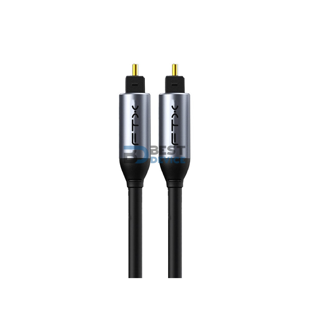 CABLE OPTICO FTX FTX-AV380-P04GN-S1 1M P/SOUND BAR/TV/PROY/PS4 NEGRO CABLE OPTICO FTX FTX-AV380-P04GN-S1 1M P/SOUND BAR/TV/PROY/PS4 NEGRO