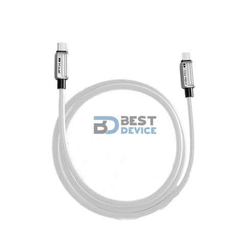 CABLE FTX FTX-CM240-ZSW2 USB-C/USB-C 2M P/IPHONE/240W BLANCO