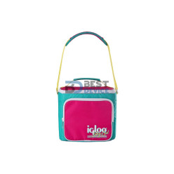 BOLSA TÉRMICA IGLOO 9 LATAS RETRO SQUARE LUNCH JADE 65479