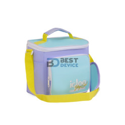 BOLSA TÉRMICA IGLOO 9 LATAS RETRO SQUARE LUNCH LILA 63082
