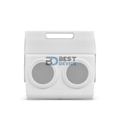 CONSERVADORA CON PARLANTE IGLOO 26 LATAS KOOLTUNES BLANCO 1P 37X28X35CM 27774