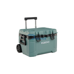 CONSERVADORA IGLOO CON RUEDAS 80 LATAS TRAILMATE VERDE 65X51X42CM 34941