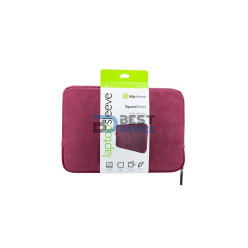 FUNDA PARA NOTEBOOK KLIP XTREME KNS-220PK SQUARESHIELD 15.6" BORDO
