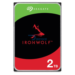 DISCO DURO SEAGATE SATA3 2TB IRONWOLF NAS 5400 64MB ST2000VN003