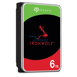 DISCO DURO SEAGATE 6 TB IRONWOLF NAS 5400 256MB
