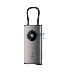 FTX HUB FTX-HUBL3-AG USB-C 3.0/8 EN 1 4K/5GBPS/RJ45/SD GRIS