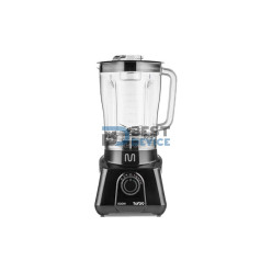 LICUADORA MULTILASER CON JARRA DE PLÁSTICO 2.6L 800W 220V NEGRO LQ802