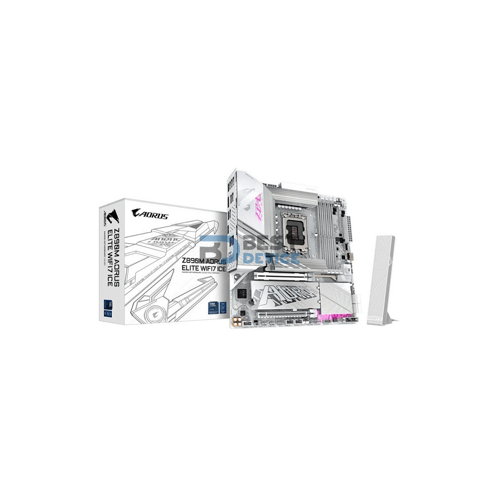 PLACA MADRE AORUS ELITE WIFI7 ICE DDR5 1851 Z890M A S/R/DP/3M2/USB4/MATX PLACA MADRE AORUS ELITE WIFI7 ICE DDR5 1851 Z890M A S/R/DP/3M2/USB4/MATX