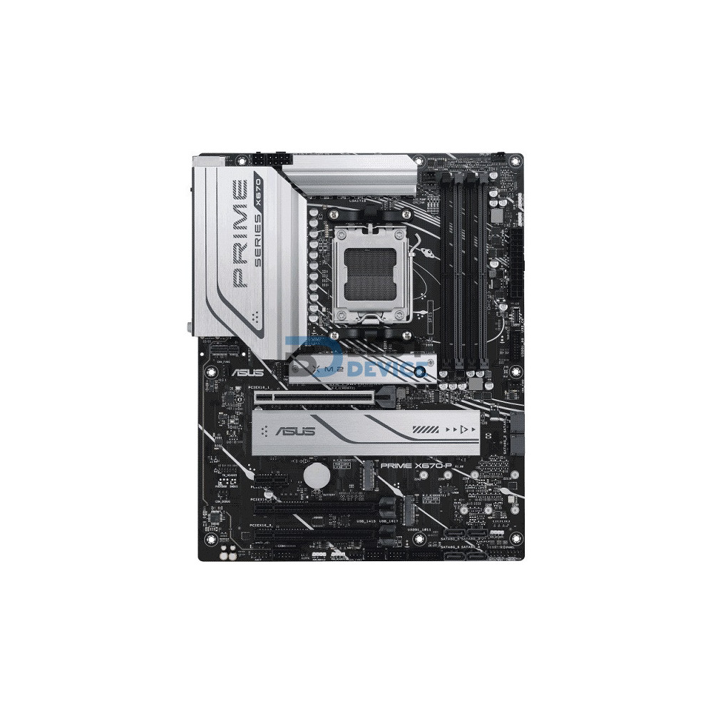 PLACA MADRE ASUS AM5 X670-P DDR5 PRIME S/R/HDMI/DP/3M2/USB3.2/ATX/RGB PLACA MADRE ASUS AM5 X670-P DDR5 PRIME S/R/HDMI/DP/3M2/USB3.2/ATX/RGB