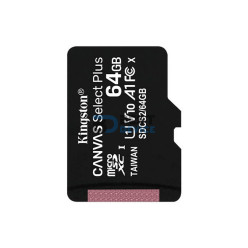 MEMORIA KINGSTON MICRO SD 64GB SDCS2/64GB 100/85 CANVAS SELECT PLUS C/ADA